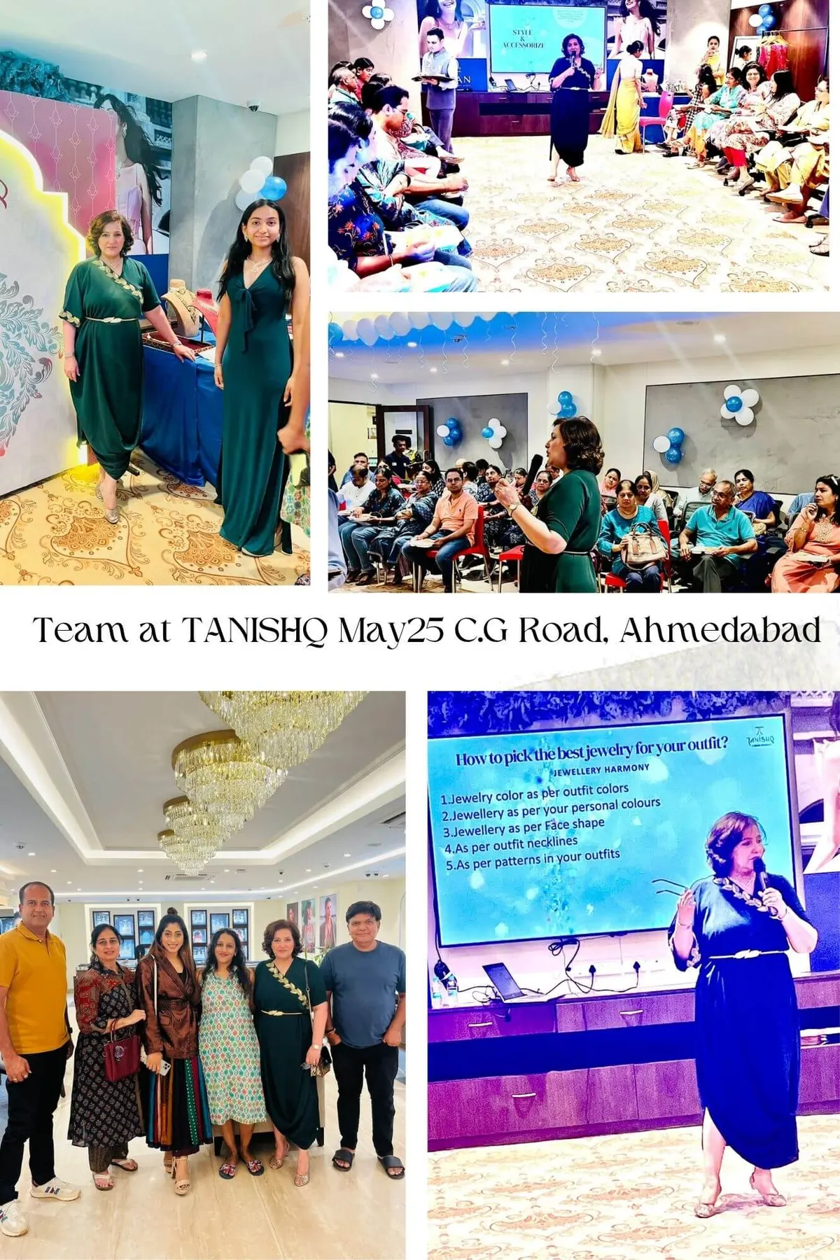 Tanishq session, C.G. Road, Ahmedabad, May 2025