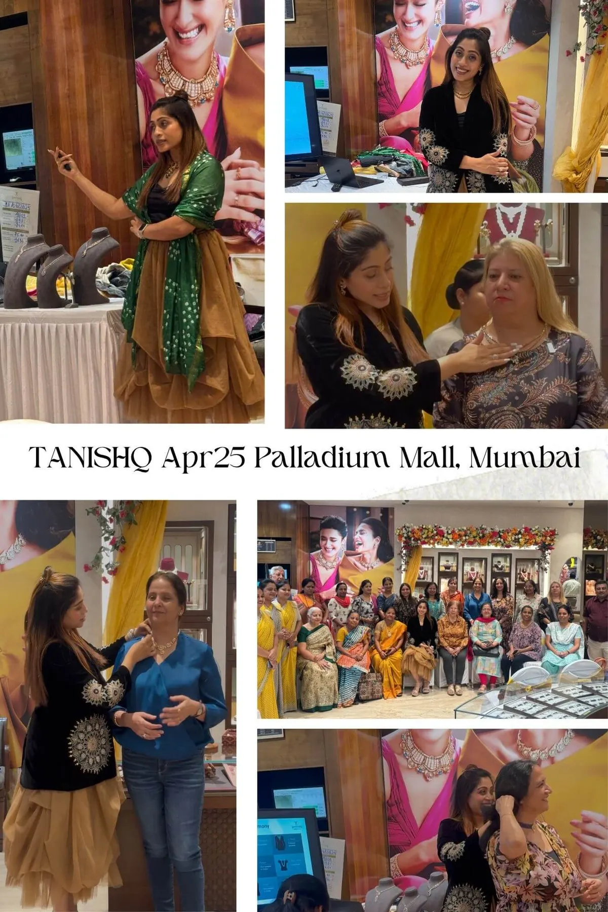 Tanishq session, Palladium Mall, Mumbai, Apr 2025